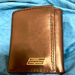 Dickies Black Leather Wallet